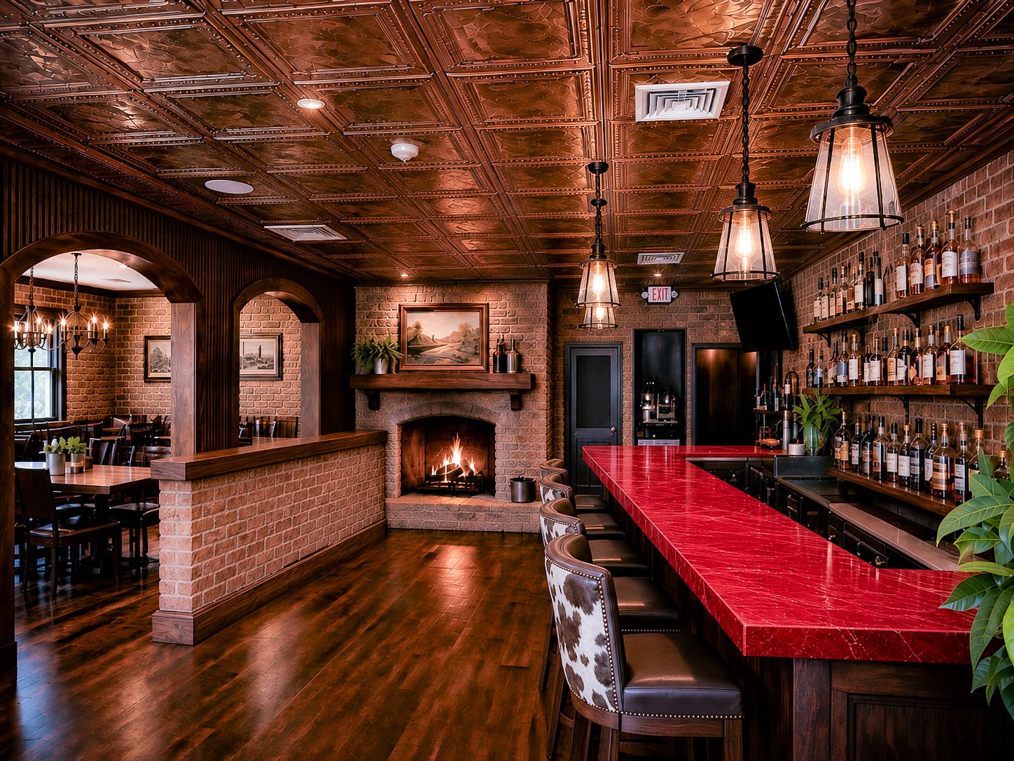 BXV Steak interior prototype, dining room concept